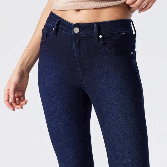 Mavi Tess Dark Indigo Skinny Jeans, Sz 24, Brand New With Tags NWT - Picture 4 of 5